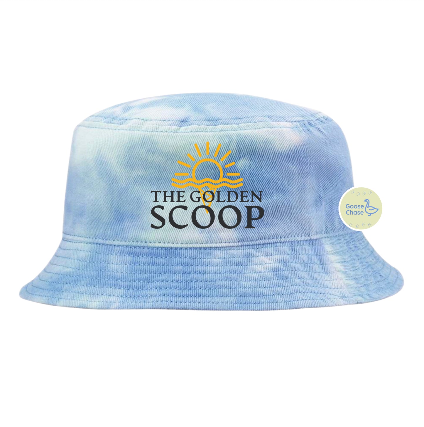 Golden Scoop Bucket Hat Blue