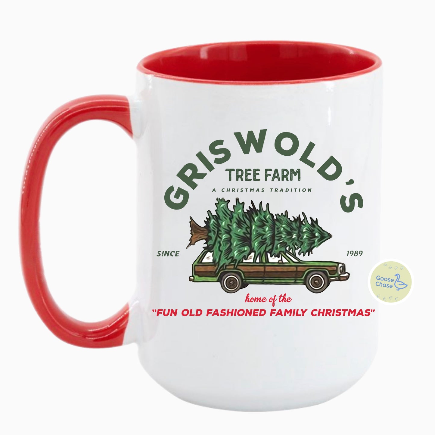 Griswold’s Tree Farm Mug - Red