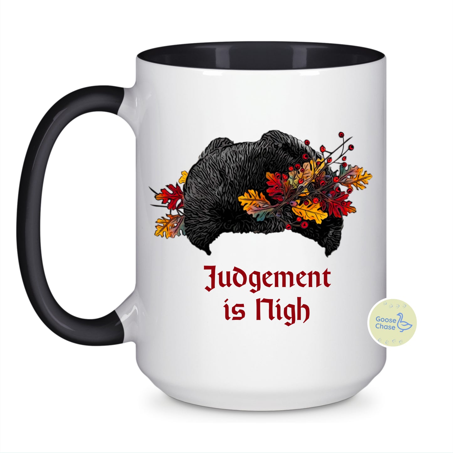 Belsnickel (the Office) Judgement is Nigh Mug - Black