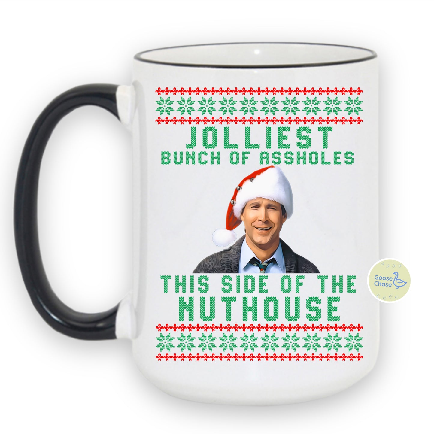 Jolliest Bunch of Asholes Mug - Black