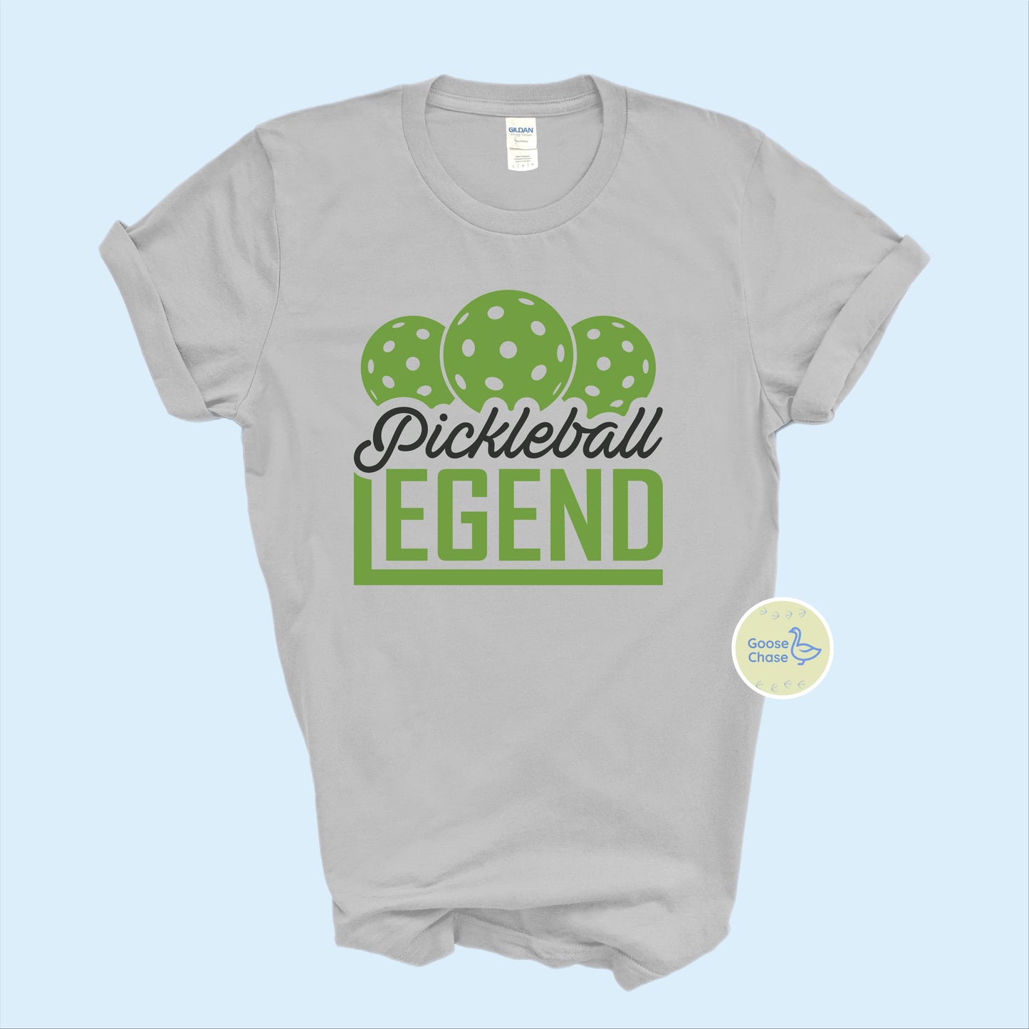 Pickleball Legend T-Shirt Ice Grey