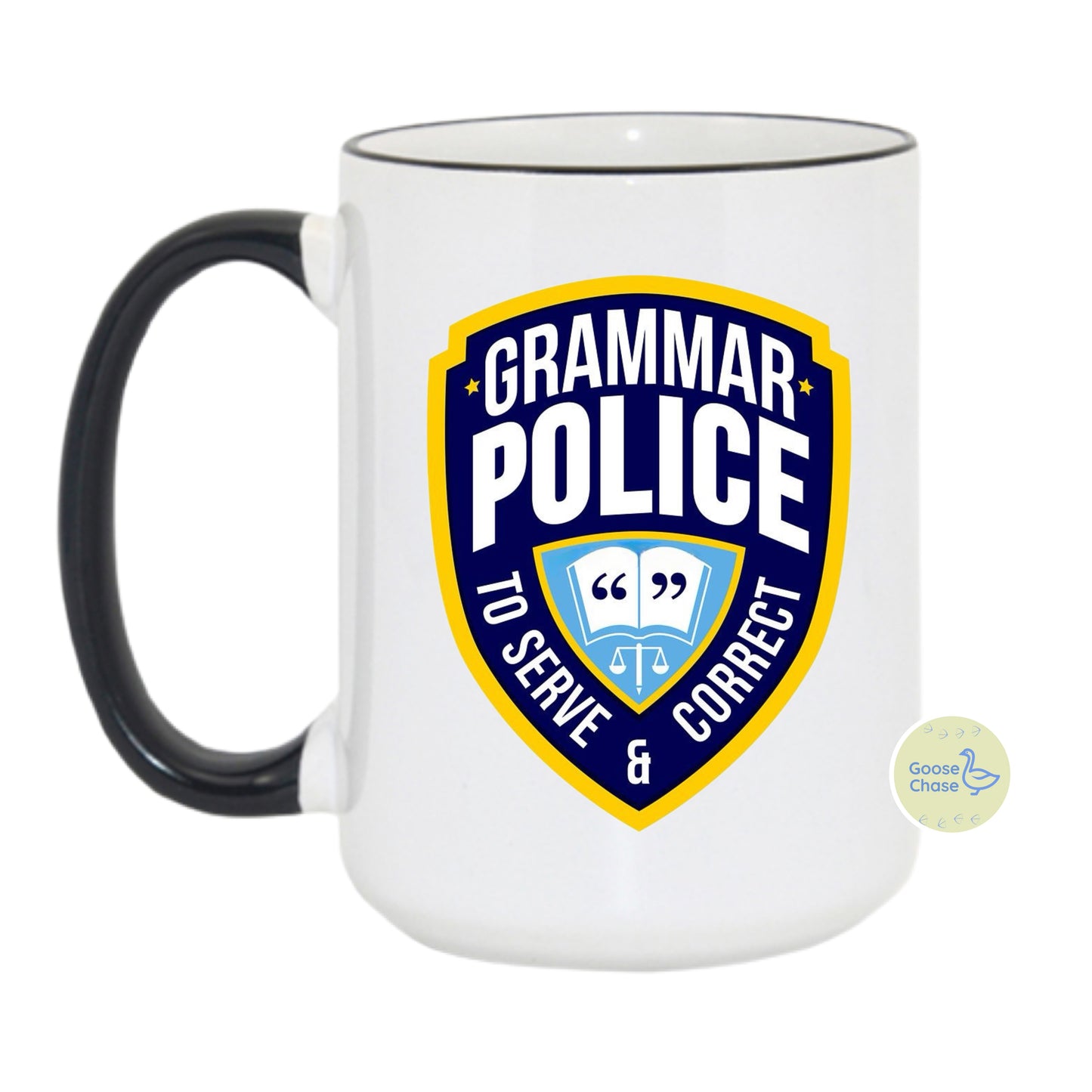Grammar Police Teacher Mug