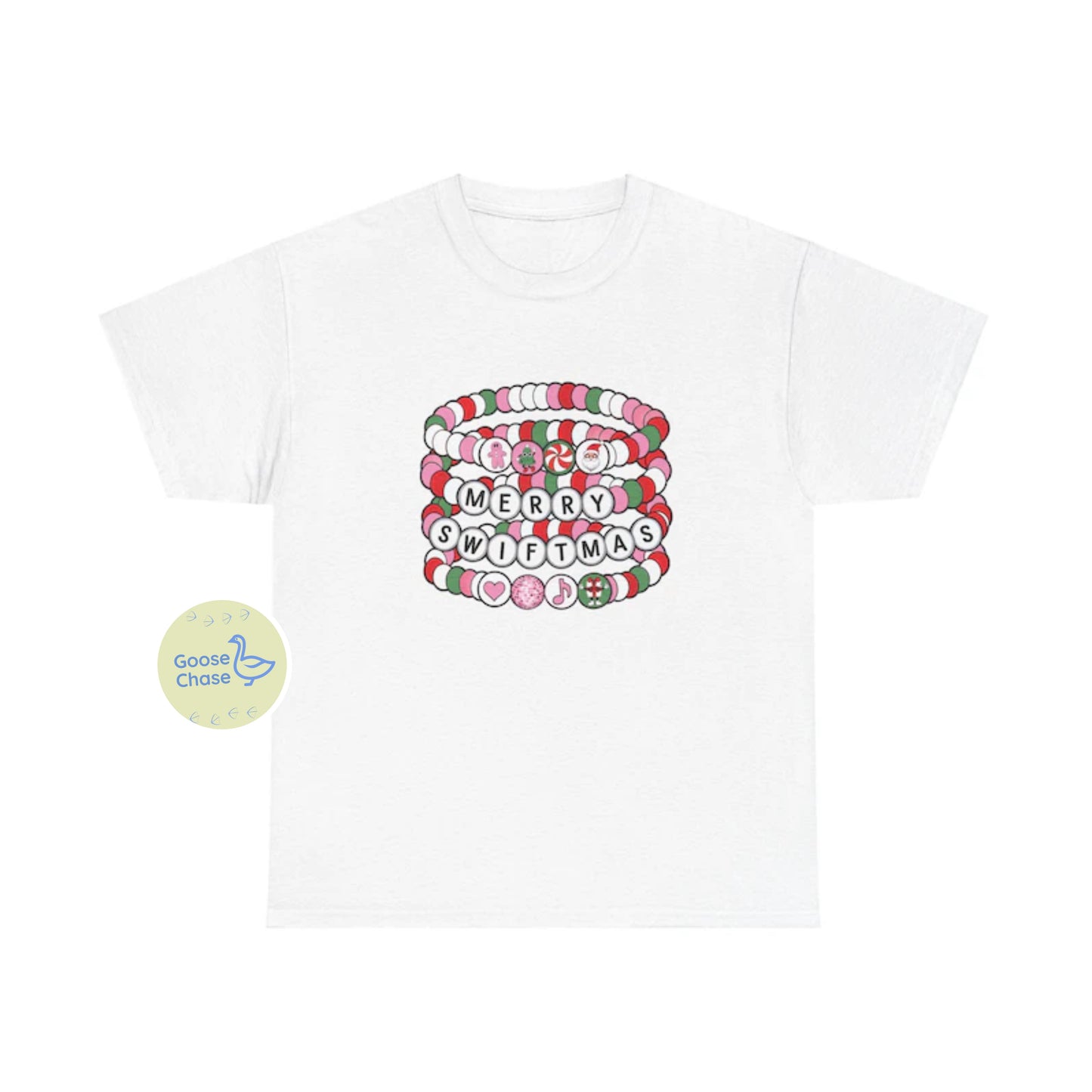 Merry Swiftmas Friendship Bracelet T-Shirt