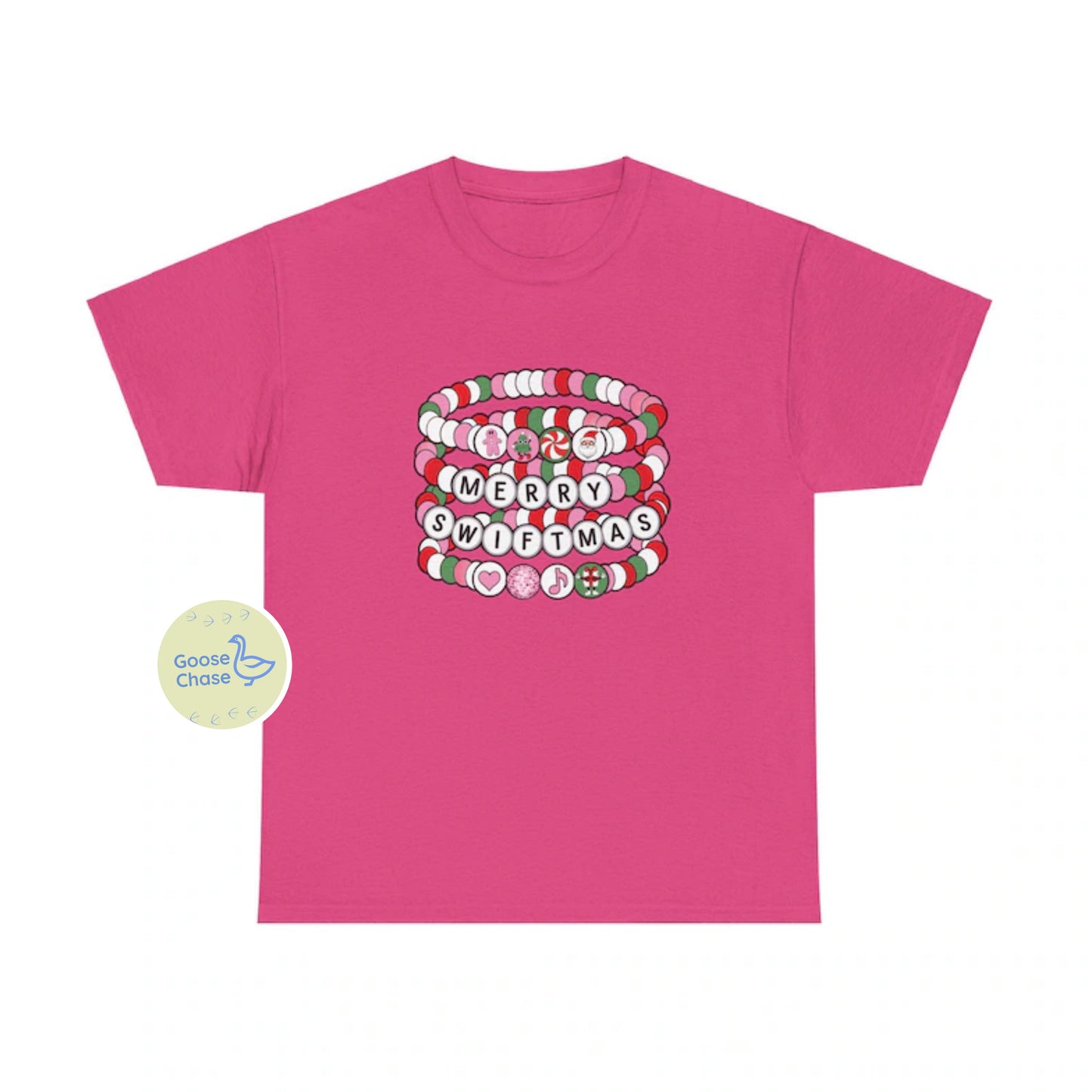 Merry Swiftmas Friendship Bracelet T-Shirt