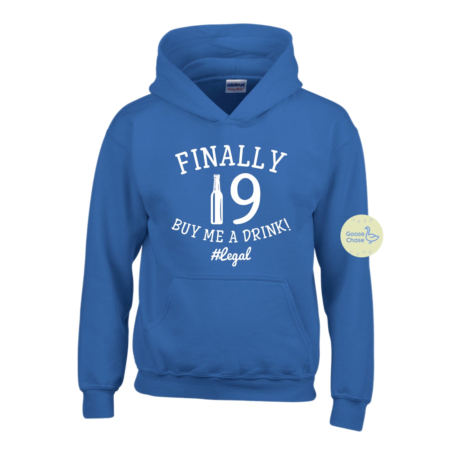 Finally 19, Buy Me a Drink! Hoodie