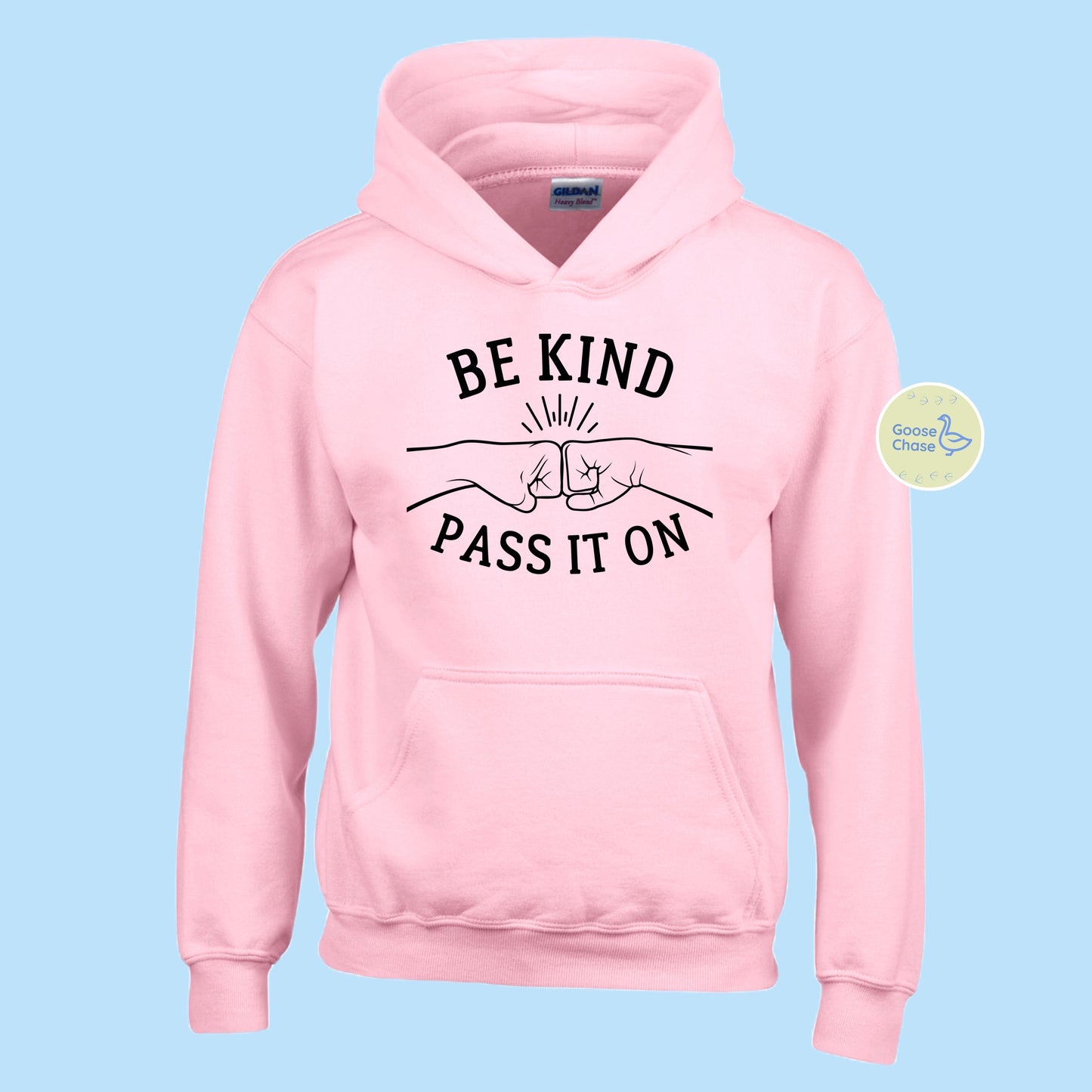 Be Kind - Pass It On Fist Bump Hoodie