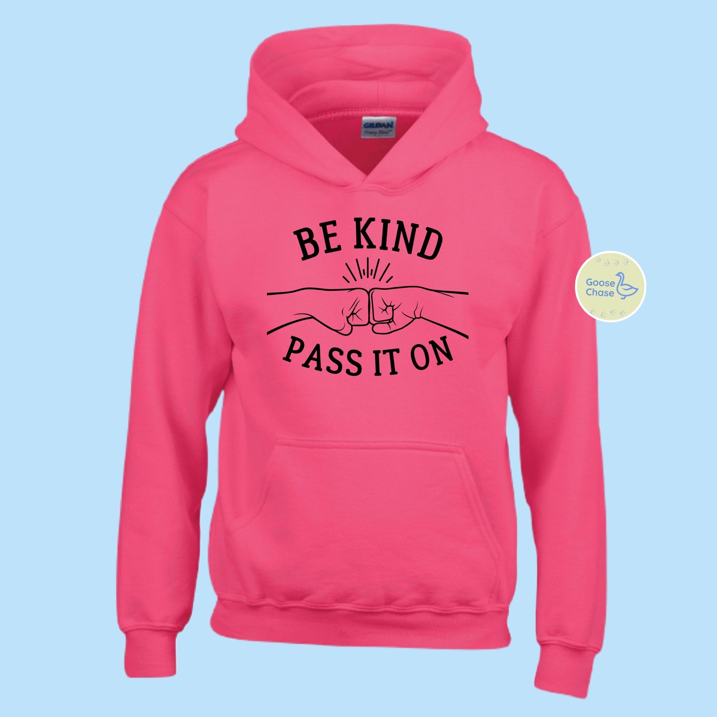 Be Kind - Pass It On Fist Bump Hoodie