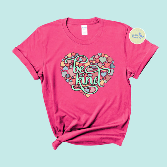 Kindhearted - Be Kind in a Heart of Hearts Tee