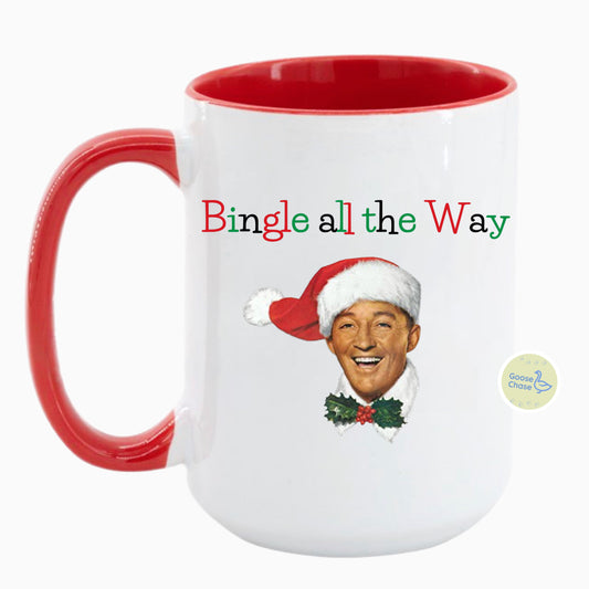 Bingle all the Way Mug - Red