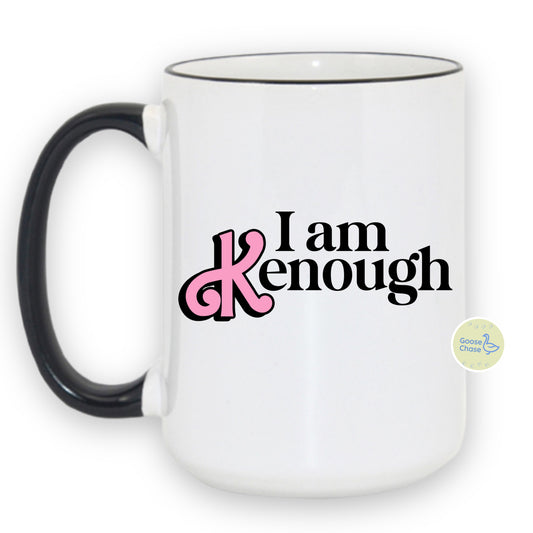 I am Kenough Mug - Black