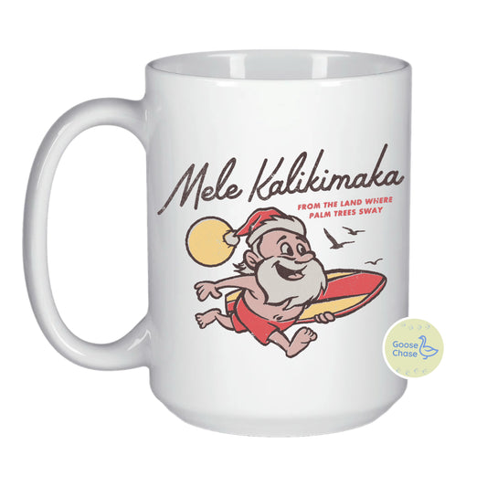 Mele Kalikimaka Mug (Bing Crosby) - White