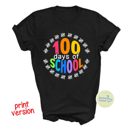 100 Days of School (Printed Version)