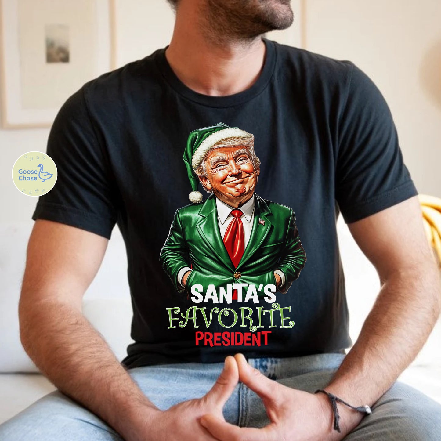 Santa’s Favorite President - T-shirt or Crewneck