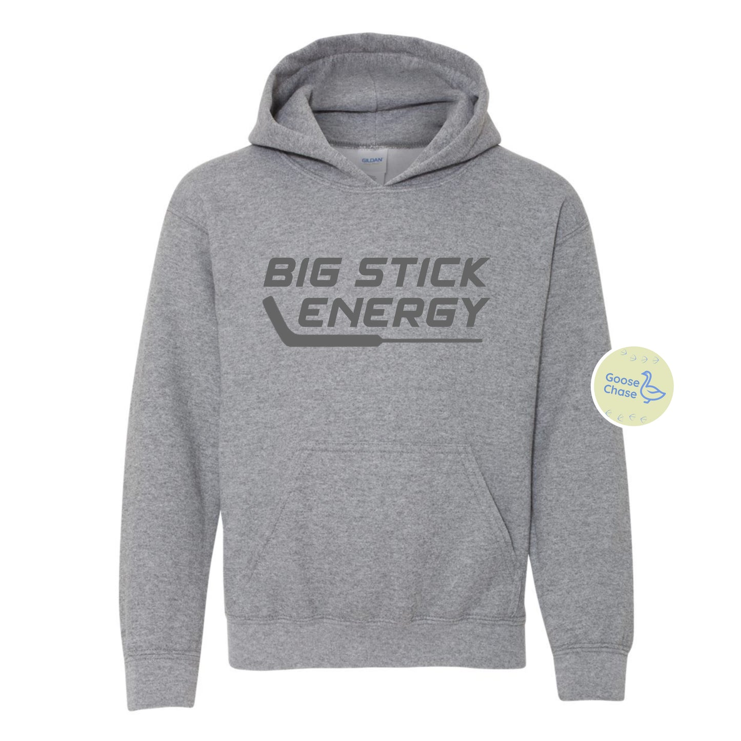 Big Stick Energy Hockey Goalie Hoodie