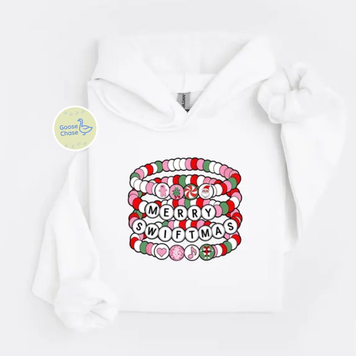 Merry Swiftmas Friendship Bracelet Hoodie