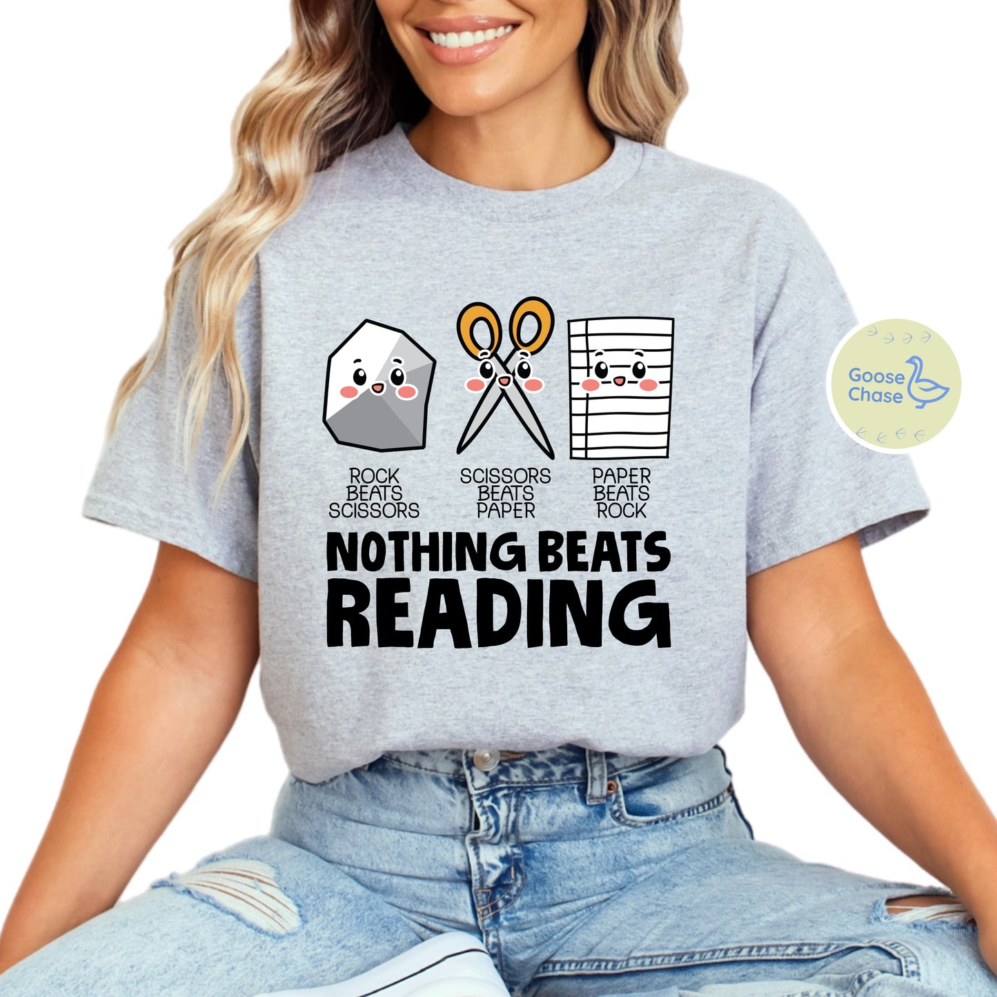 Nothing Beats Reading Tee