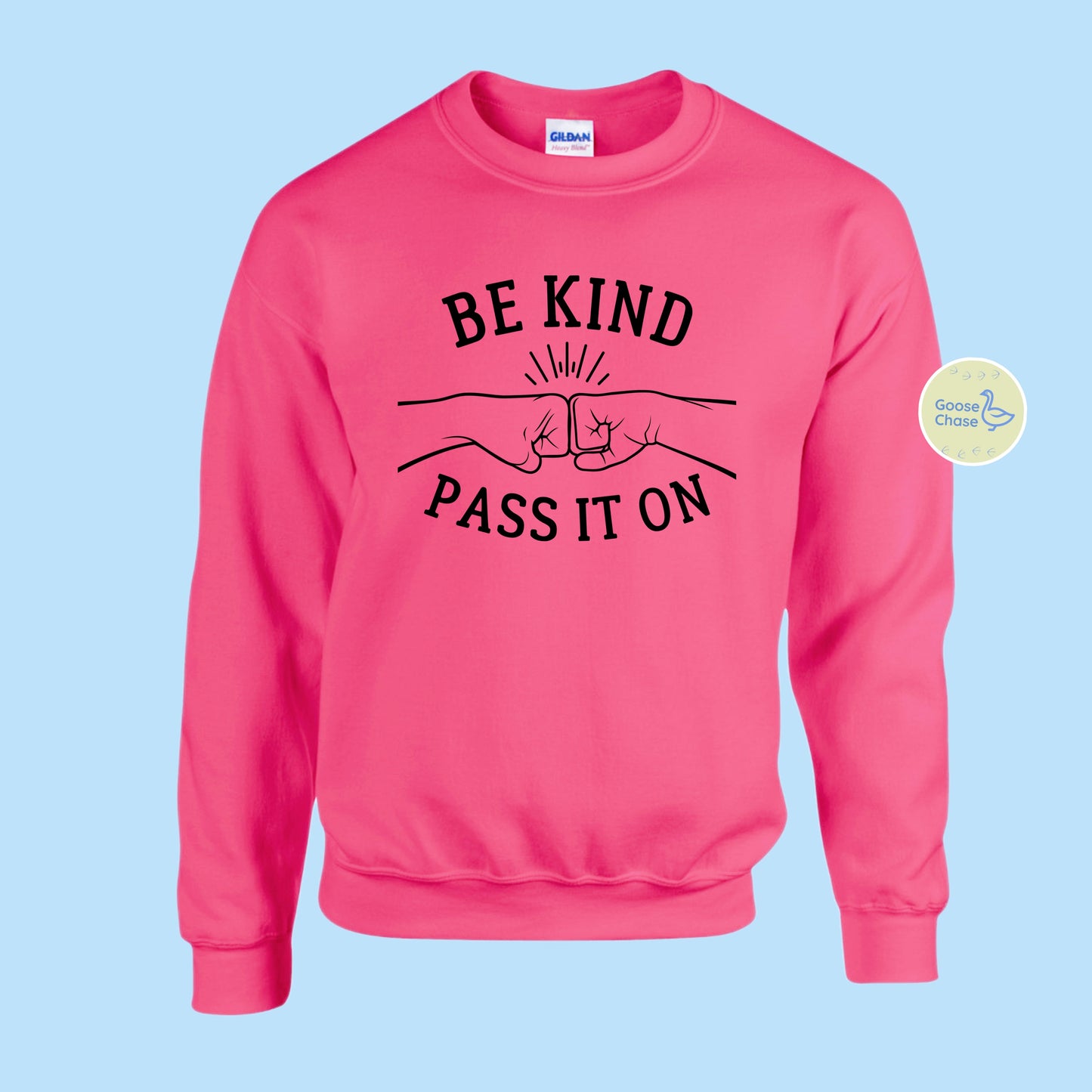 Be Kind - Pass It On Fist Bump Crewneck