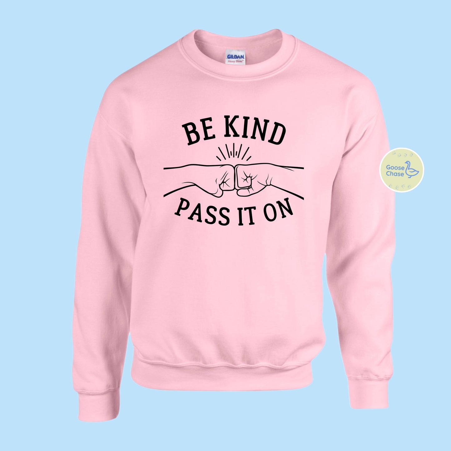 Be Kind - Pass It On Fist Bump Crewneck